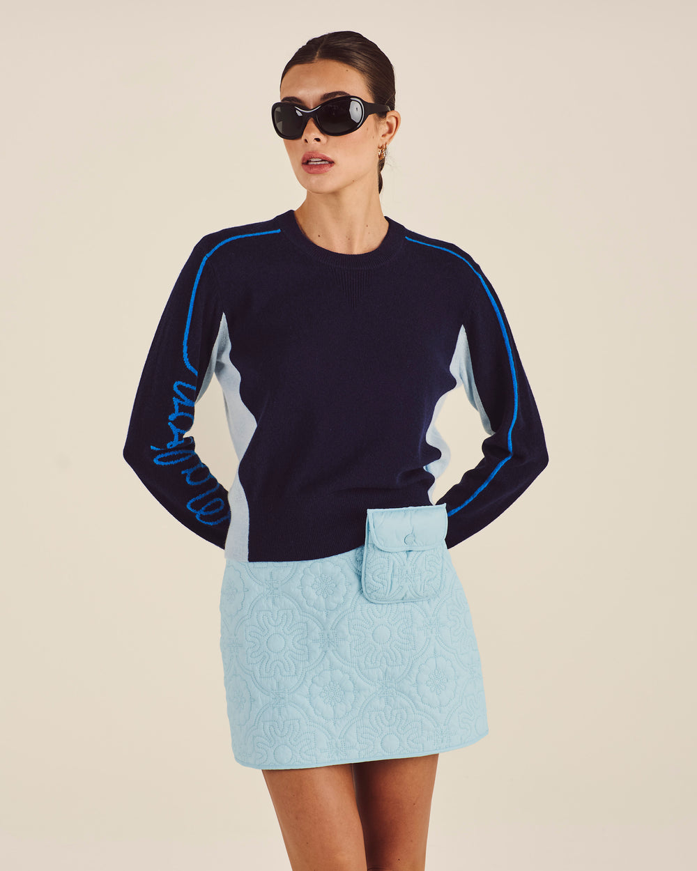 CATHERINE COLORBLOCKED SWEATER