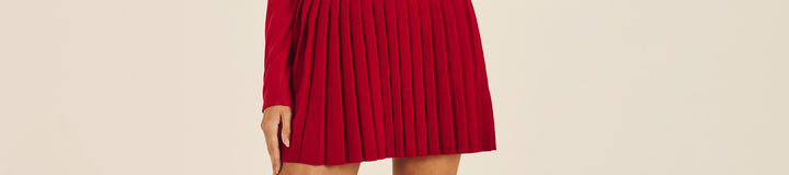 VIOLET KNIT SKIRT