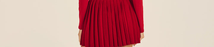 VIOLET KNIT SKIRT