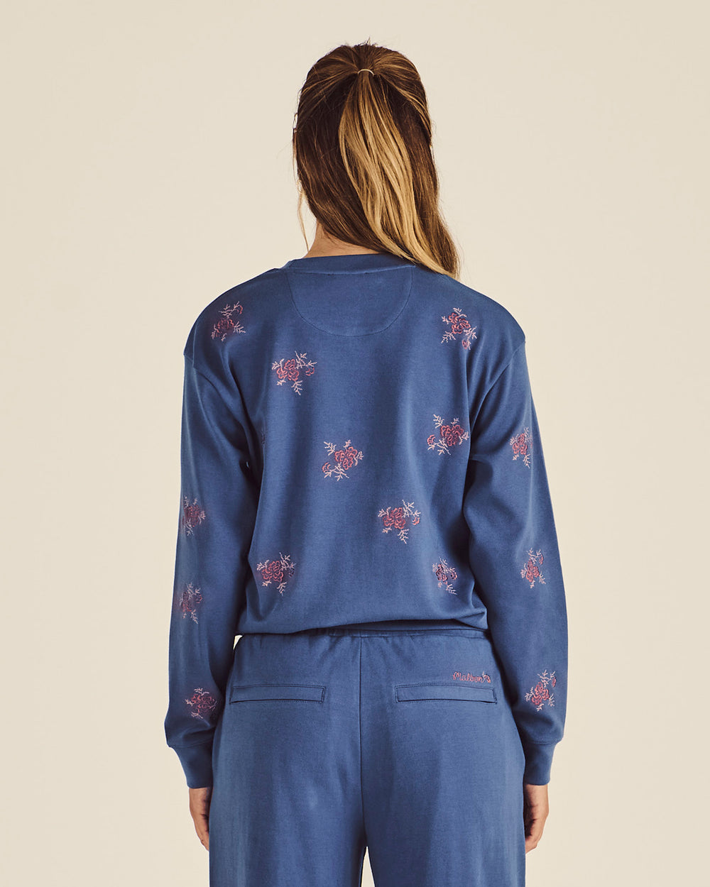 ADELINE EMBROIDERED CREWNECK