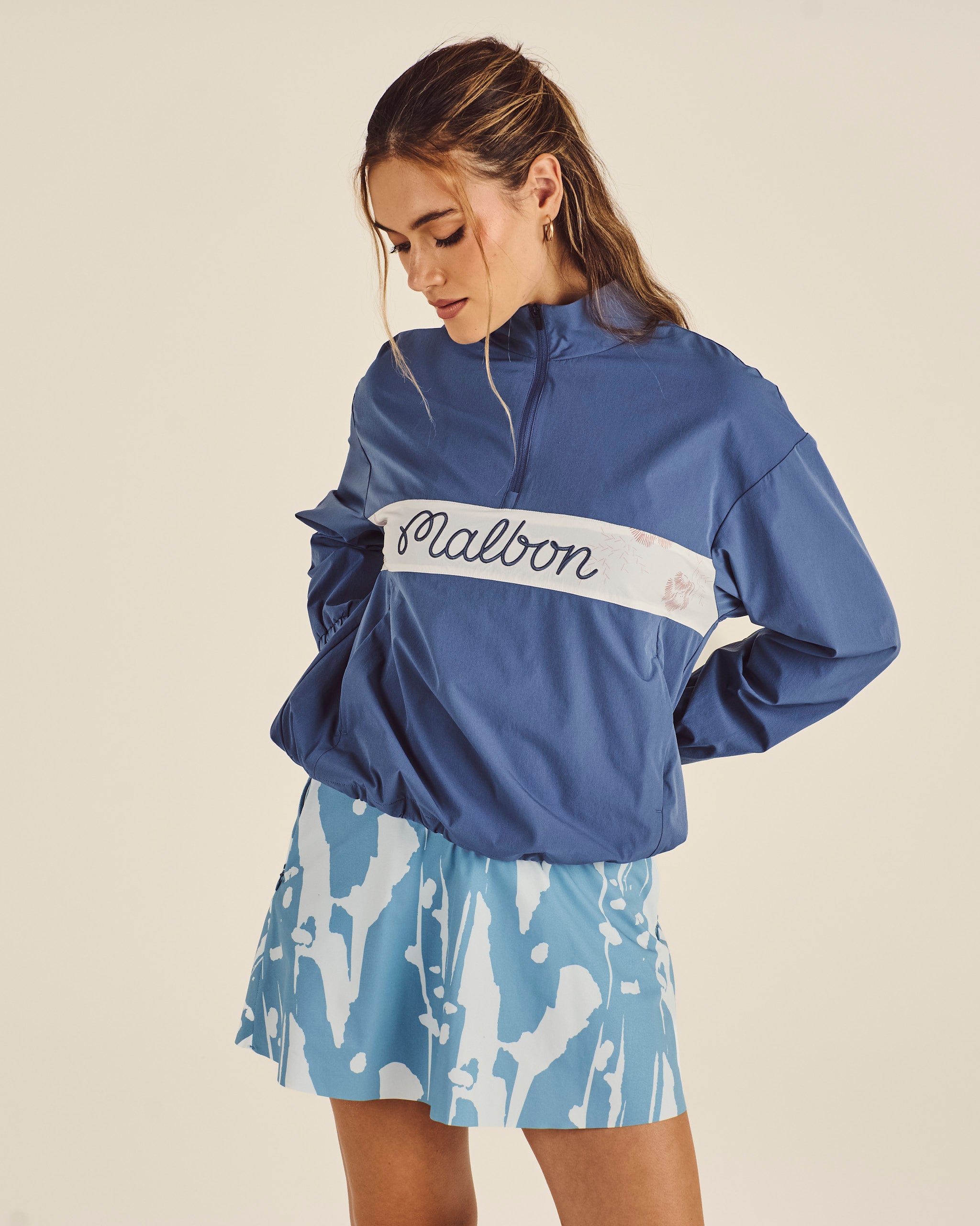 CROSSCOURT BLOSSOM WINDBREAKER – Malbon