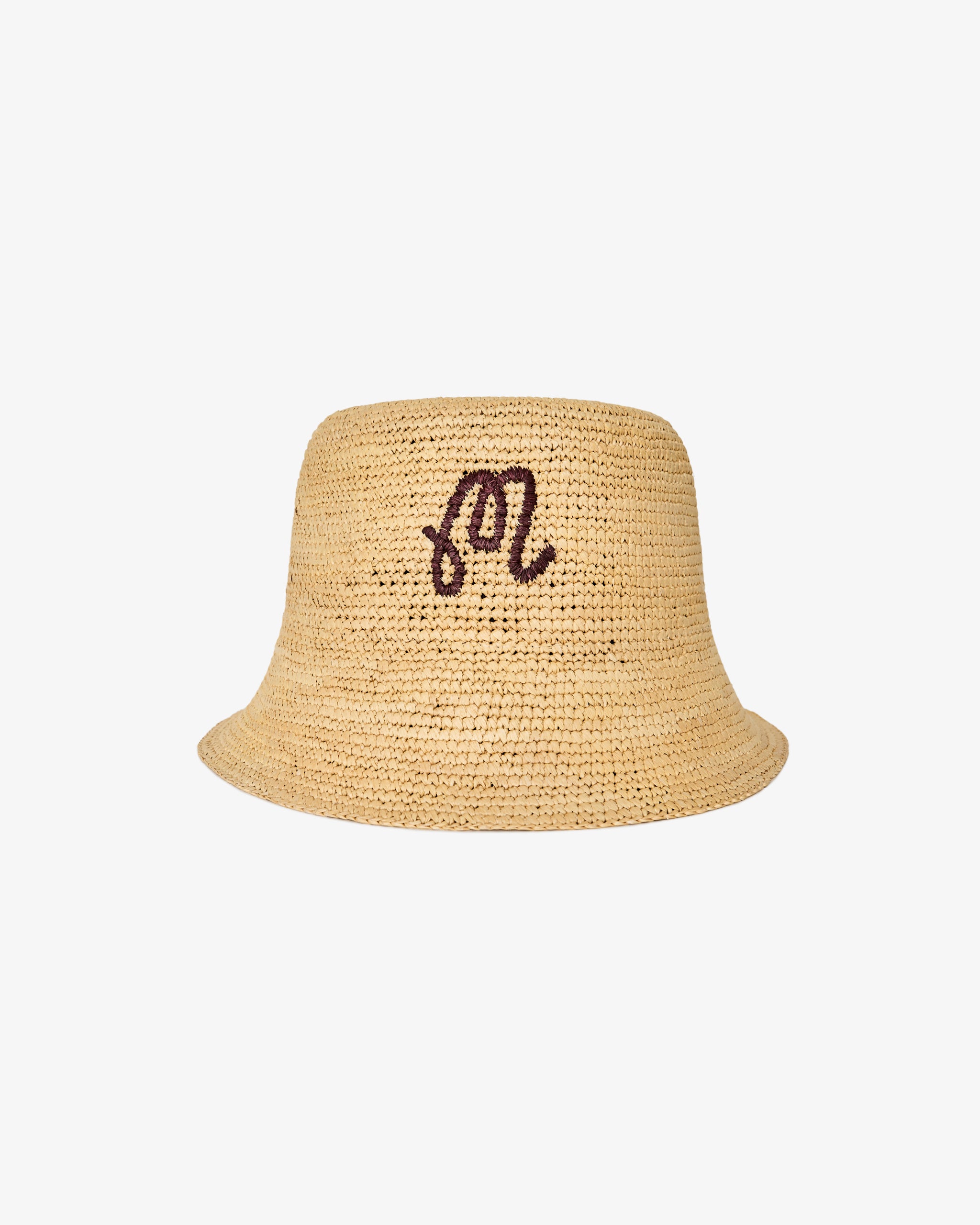 ALEJA RAFFIA BUCKET HAT