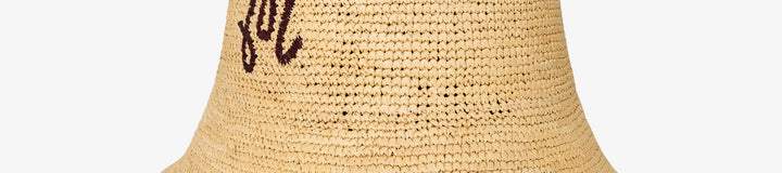 ALEJA RAFFIA BUCKET HAT