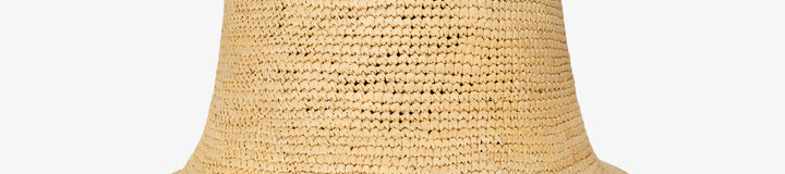 ALEJA RAFFIA BUCKET HAT