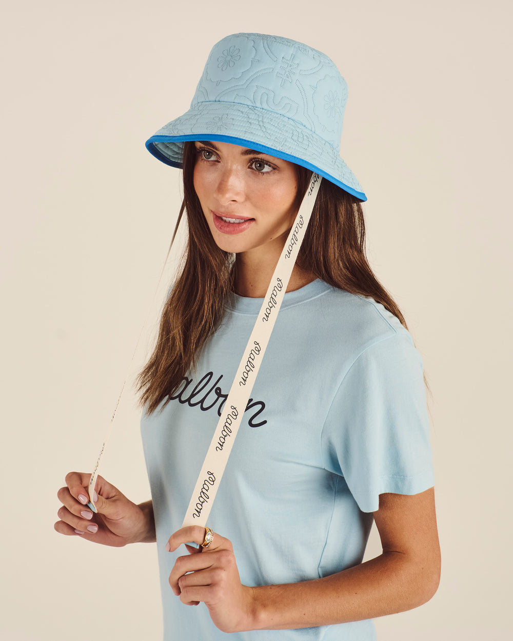 DENA QUILTED BUCKET HAT