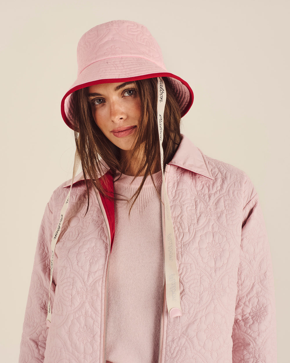 DENA QUILTED BUCKET HAT