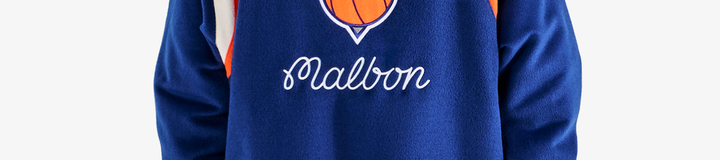 KNICKS THE GARDEN VARSITY JACKET