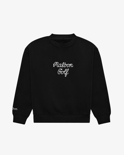 Malbon X CLUBHAUS Crewneck - Black 新品 MY-0012-BLK-1_5dfa7e2d-bf73-