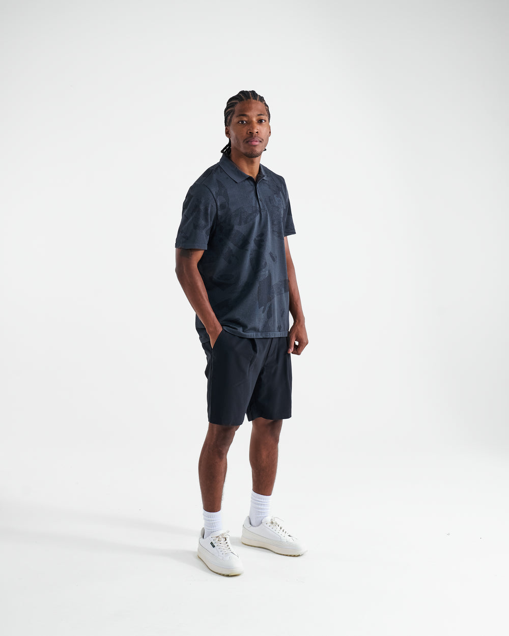 MALBON X ADIDAS GO-TO PRIMEKNIT POLO