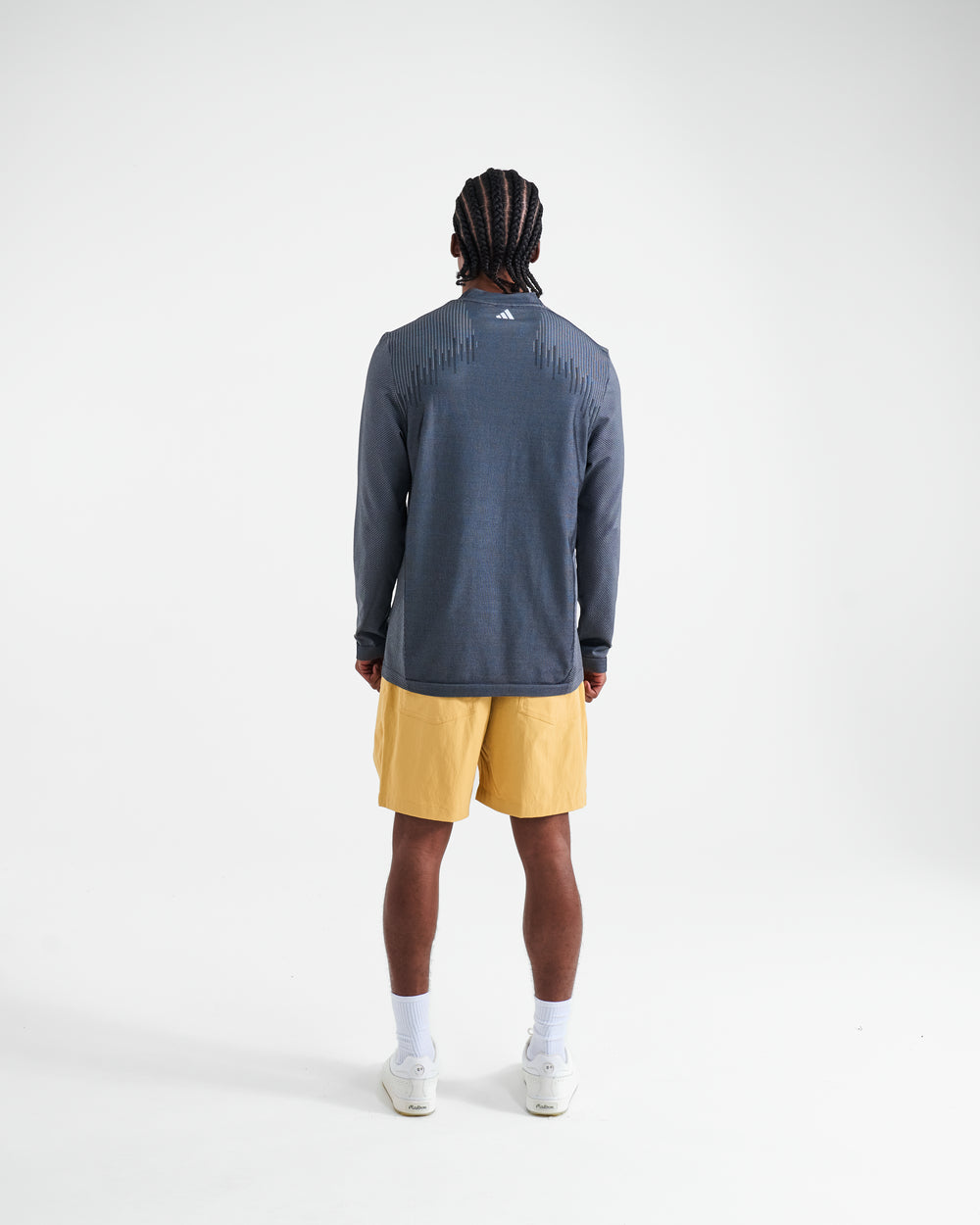 MALBON X ADIDAS Ultimate365 Tour Primeknit Long Sleeve Polo