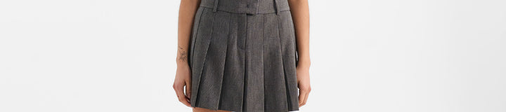 PLEATED SKIRT