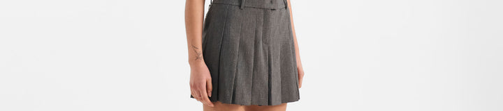 PLEATED SKIRT