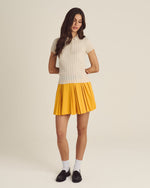 ELEA RIB KNIT POLO