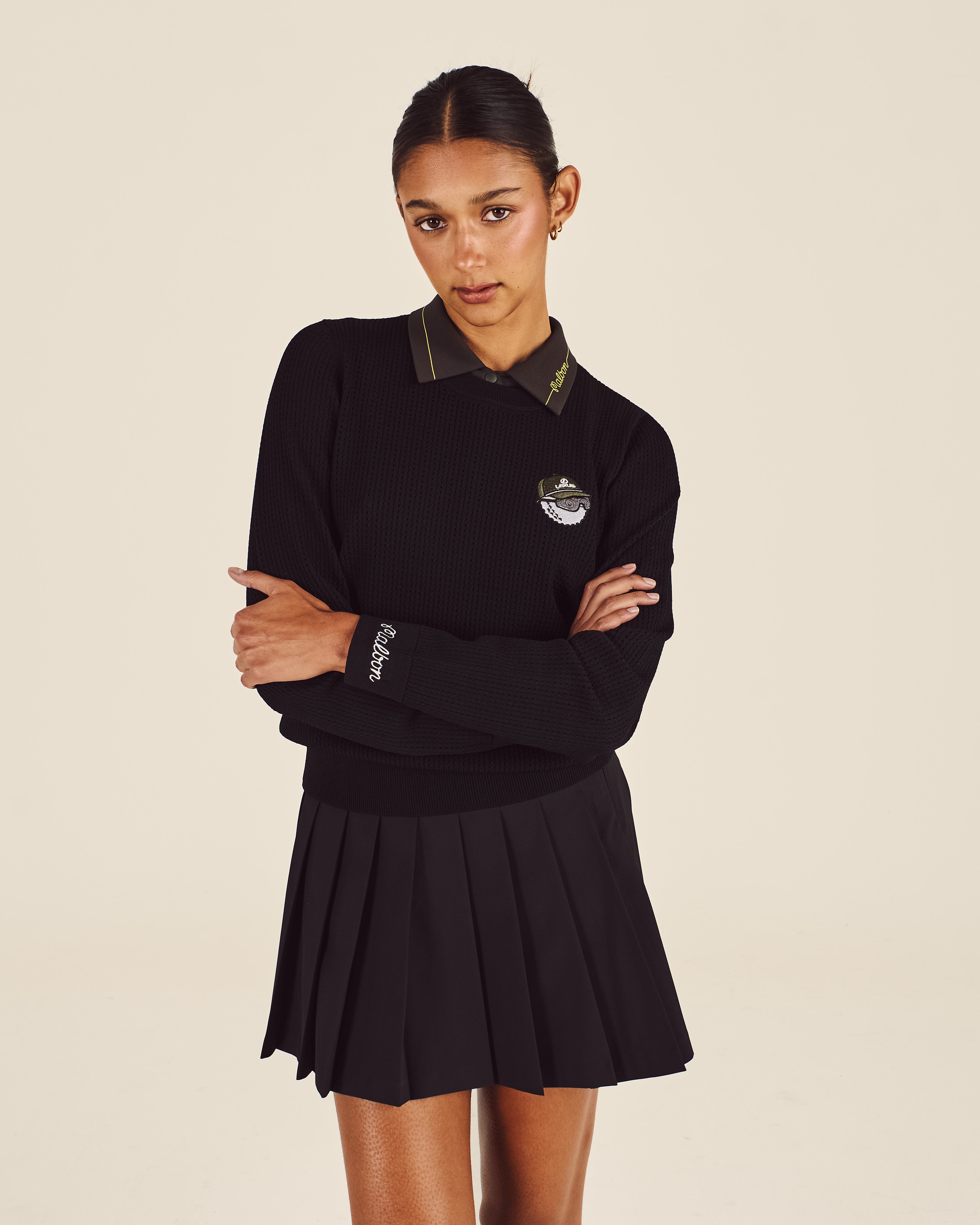 MALBON X LEXUS POLY PERFORATED KNIT