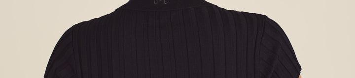 ELEA RIB KNIT POLO
