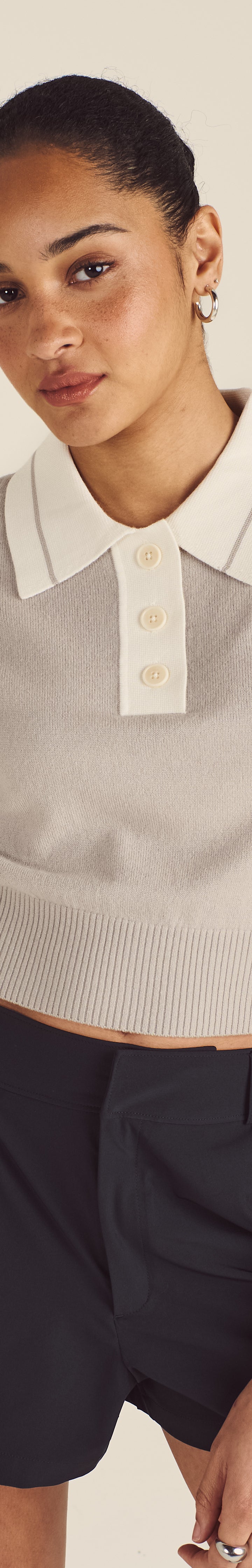 MIKAYLA KNIT POLO