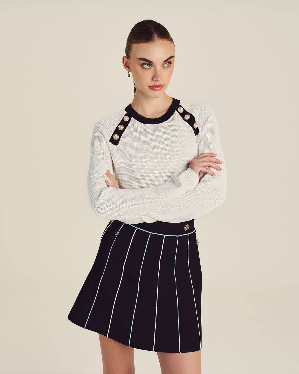 ST. JOHN SERENA SKIRT