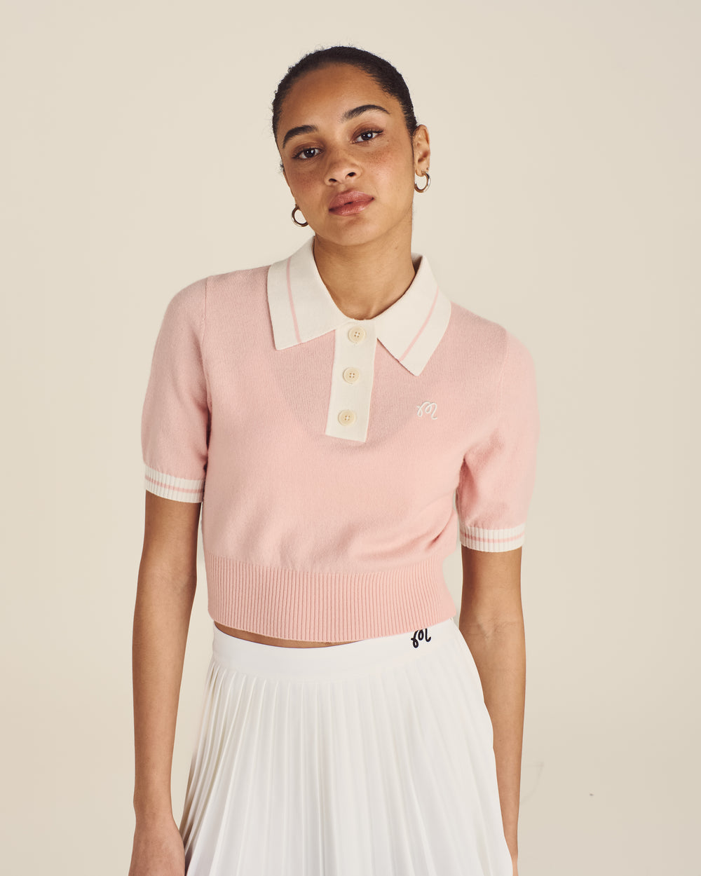 MIKAYLA KNIT POLO