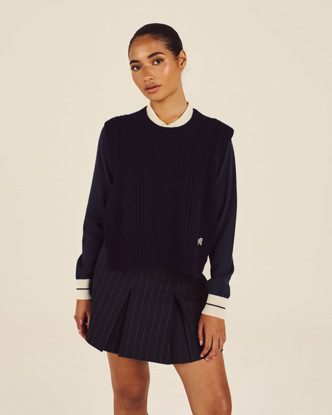 ELSPETH SWEATER VEST – Malbon
