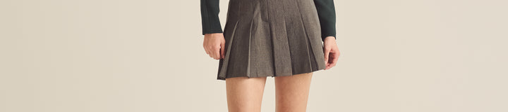 PLEATED SKIRT