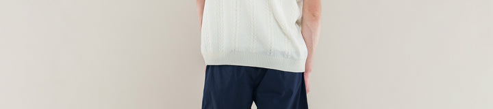 YACHT CLUB CABLE KNIT VEST