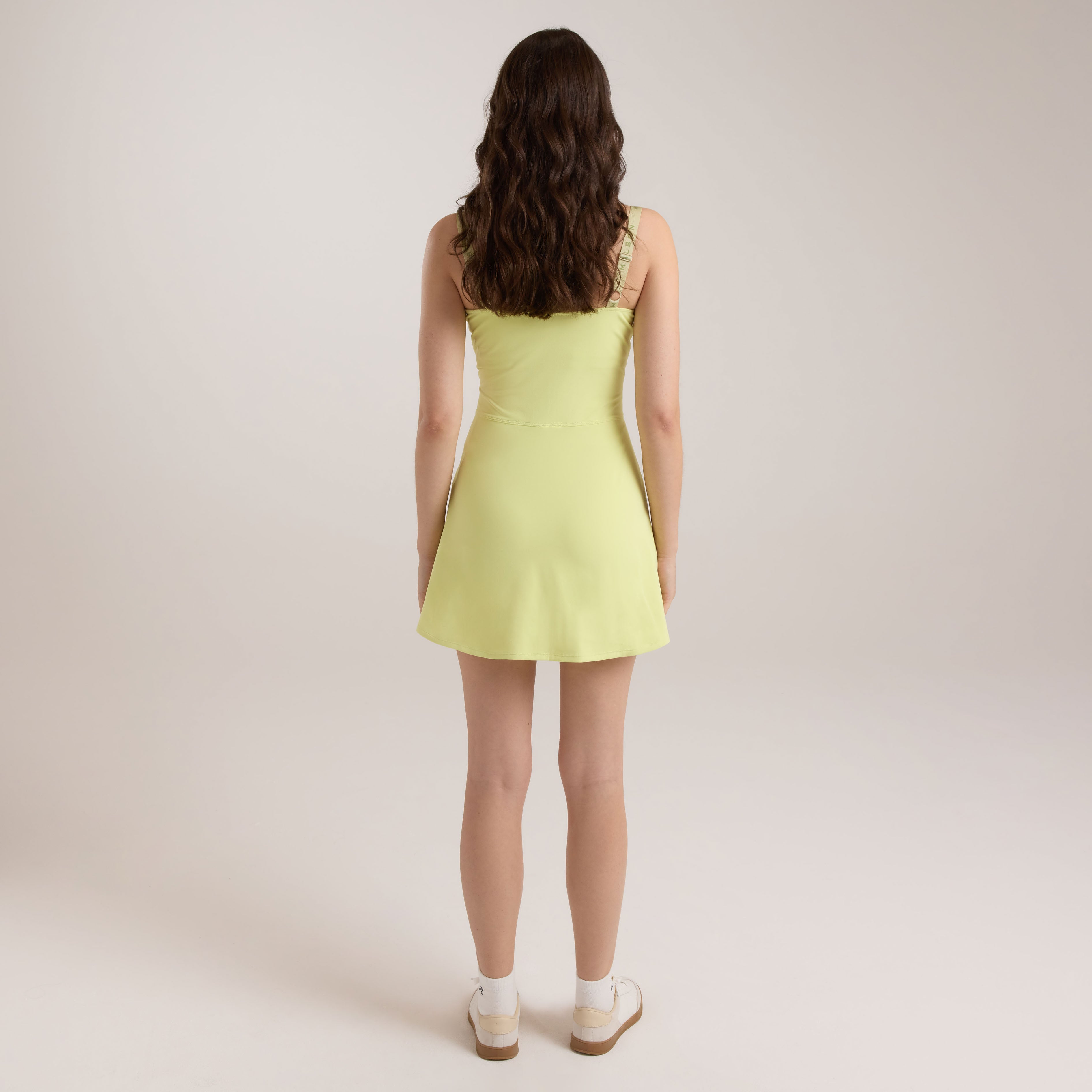 【Malbon Golf】Color Block Dress 2 Colors Womens-V-Neck-Color-Block-