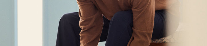 JESPER PARNEVIK V NECK MERINO WOOL SWEATER