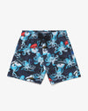 Malbon x Vilebrequin Jirise Youth Swim Trunk