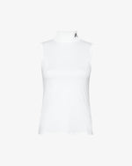 MATCH POINT SLEEVELESS MOCKNECK