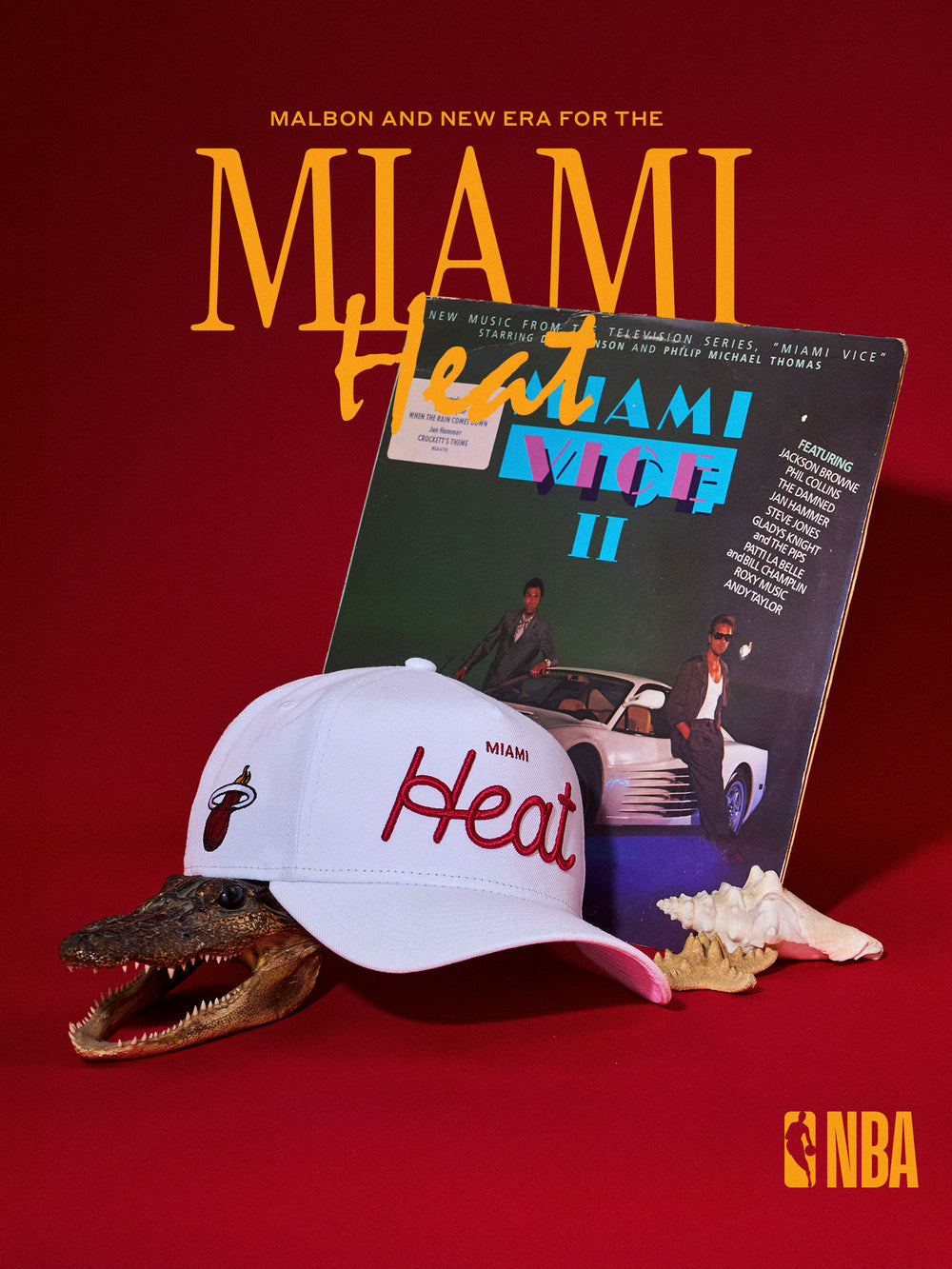 MIAMI HEAT 9FORTY A-FRAME SNAPBACK