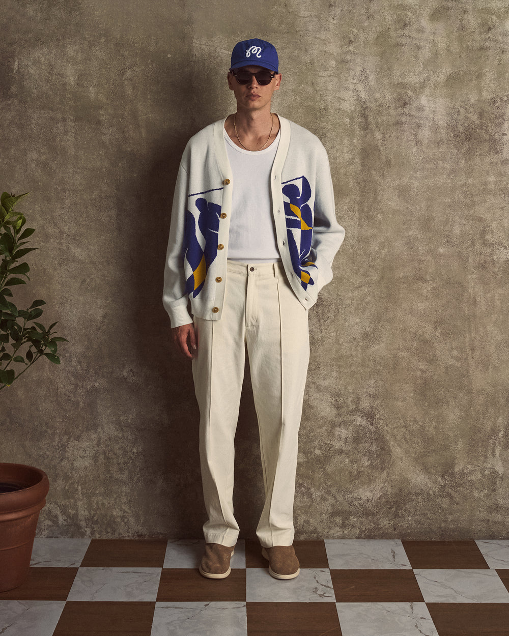 CANNES PLEATED TROUSER