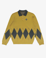 SELMA LONG SLEEVE KNIT POLO