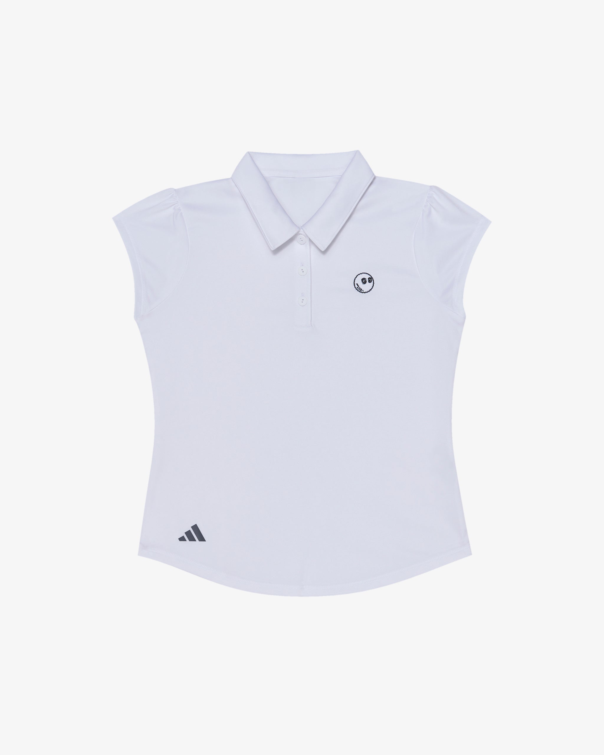 MALBON X ADIDAS YOUTH PERFORMANCE SHORT SLEEVE POLO (GIRLS)
