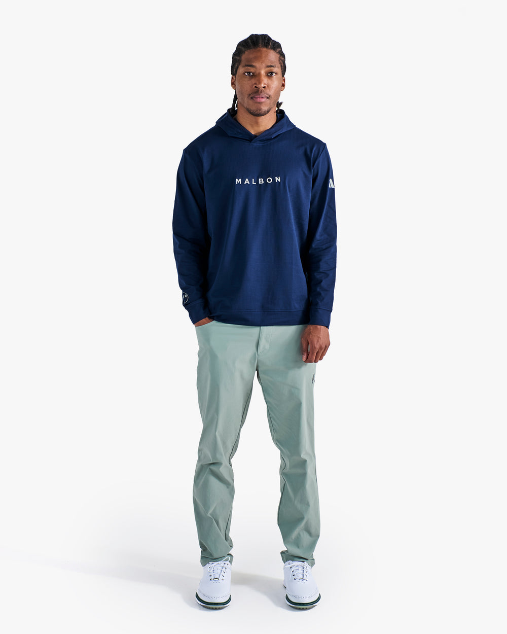 MALBON X ADIDAS ULTIMATE 365 ELEVATED PULLOVER HOODIE