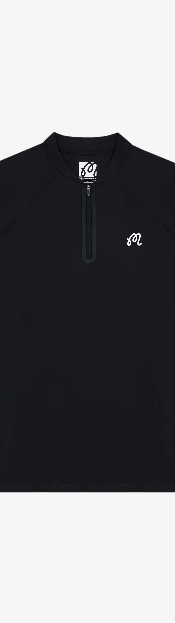 PERFORMANCE ZIP BLADE COLLAR POLO