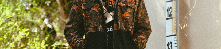 Malbon x 100 Thieves Woodsman Zip Off Windbreaker