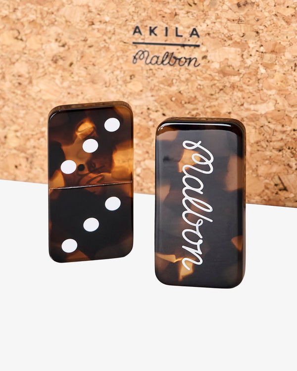ACETATE DOMINO SET