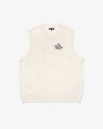 YACHT CLUB CABLE KNIT VEST