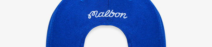 MALBON SCRIPT CHAINSTITCH PAINTERS HAT