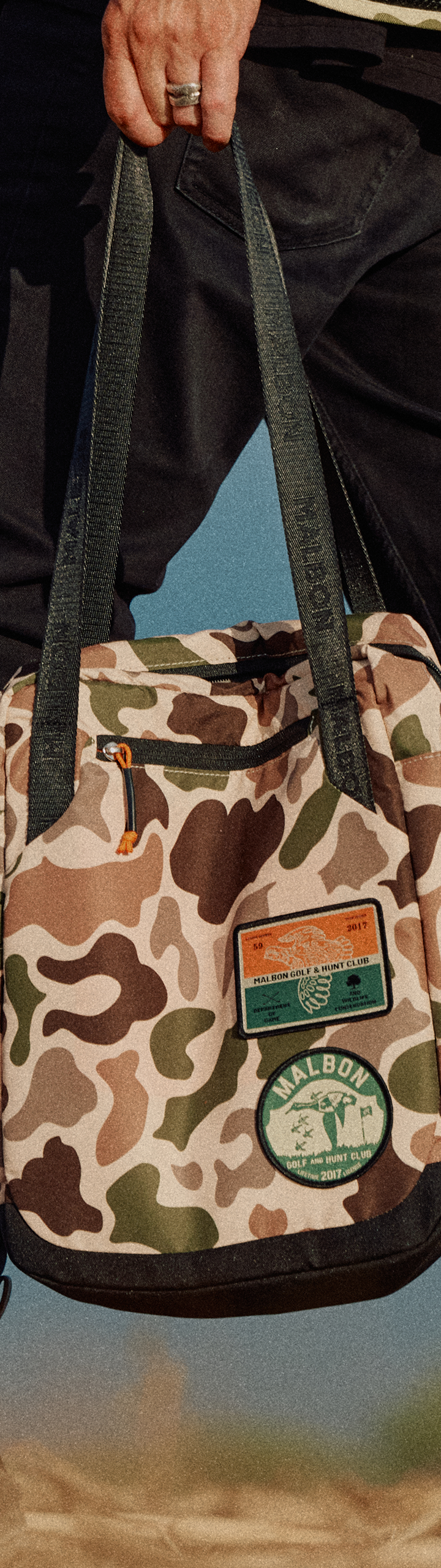 MALBON GOLF】 Cooler Tote Bag / 追跡付 HUNT CLUB COOLER TOTE MALBON GOLF】 Cooler Tote Bag / 追跡付 HUNT CLUB COOLER TOTE