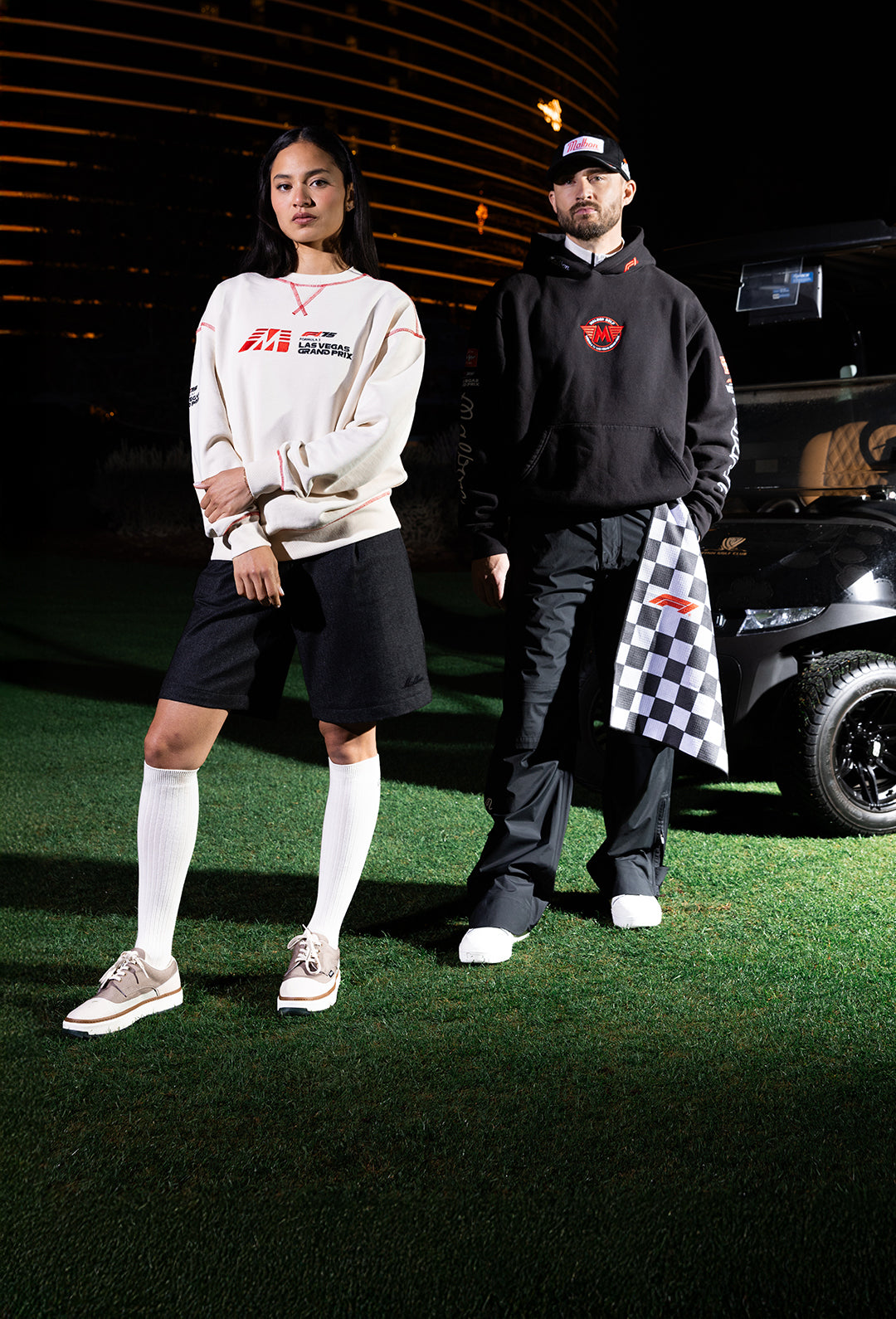 malbon golf サイズ　XL Malbon Golf