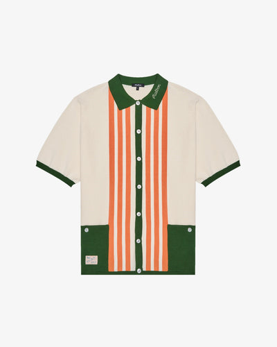 GABBIANO KNIT BUTTON UP