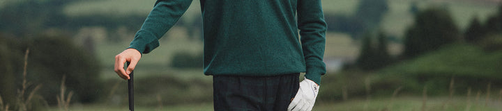 JOHNSTONS QUARTER ZIP SWEATER