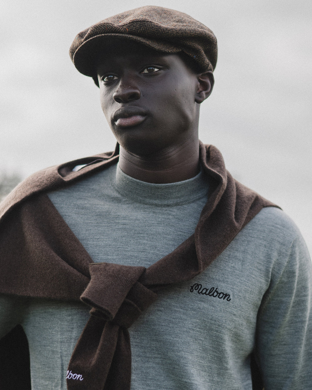 JOHNSTONS MOCKNECK MERINO SWEATER