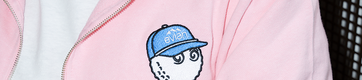 MALBON X EVIAN ZIP UP FRENCH TERRY