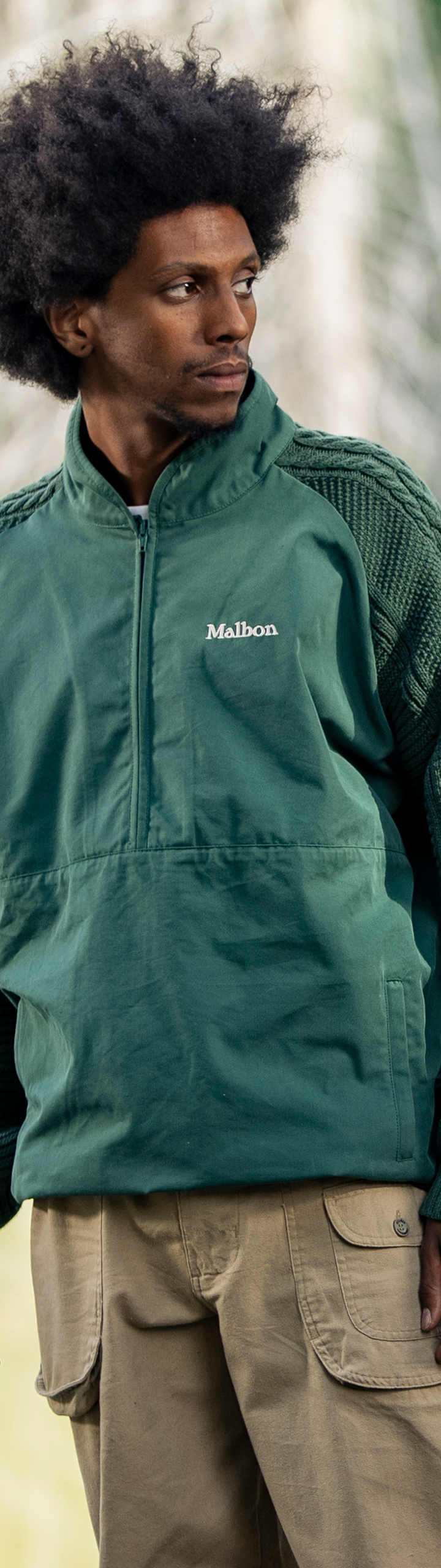 【MALBON GOLF】Retail Logo Point Hybrid Full Zip-up ■WOMAN Remington Hybrid Half Zip – Malbon Golf