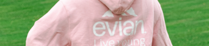 MALBON X EVIAN ZIP UP FRENCH TERRY