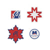 MALBON X NOSO GOLF AND SKI PATCHES (ROYAL/RED PACK)